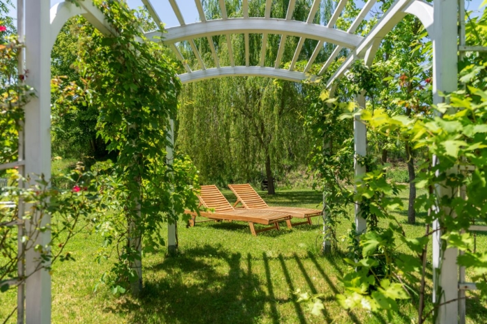 Giardino privato BeB Rose e Merletti